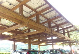 struttura in legno da esterno 2