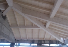 struttura in legno lamellare 4